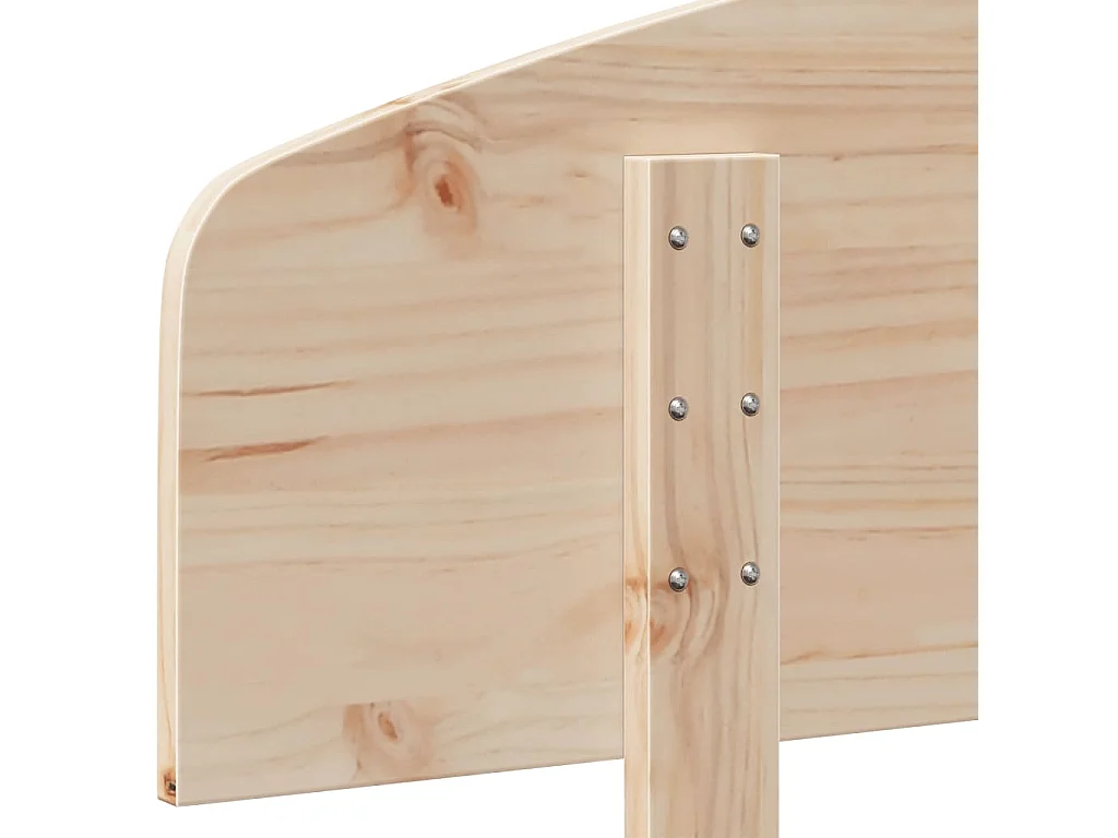 Tête de lit 120 cm bois massif de pin