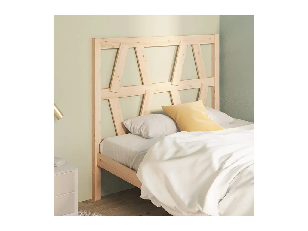 Tête de lit 106x4x100 cm Bois massif de pin