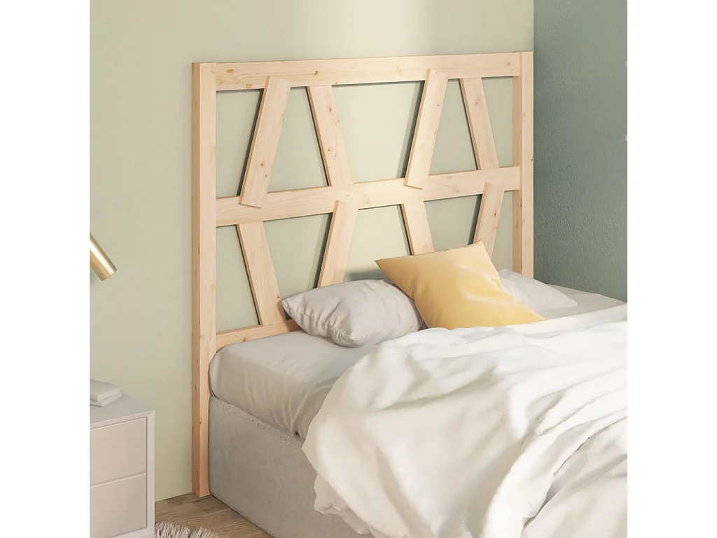 Tête de lit 106x4x100 cm Bois massif de pin