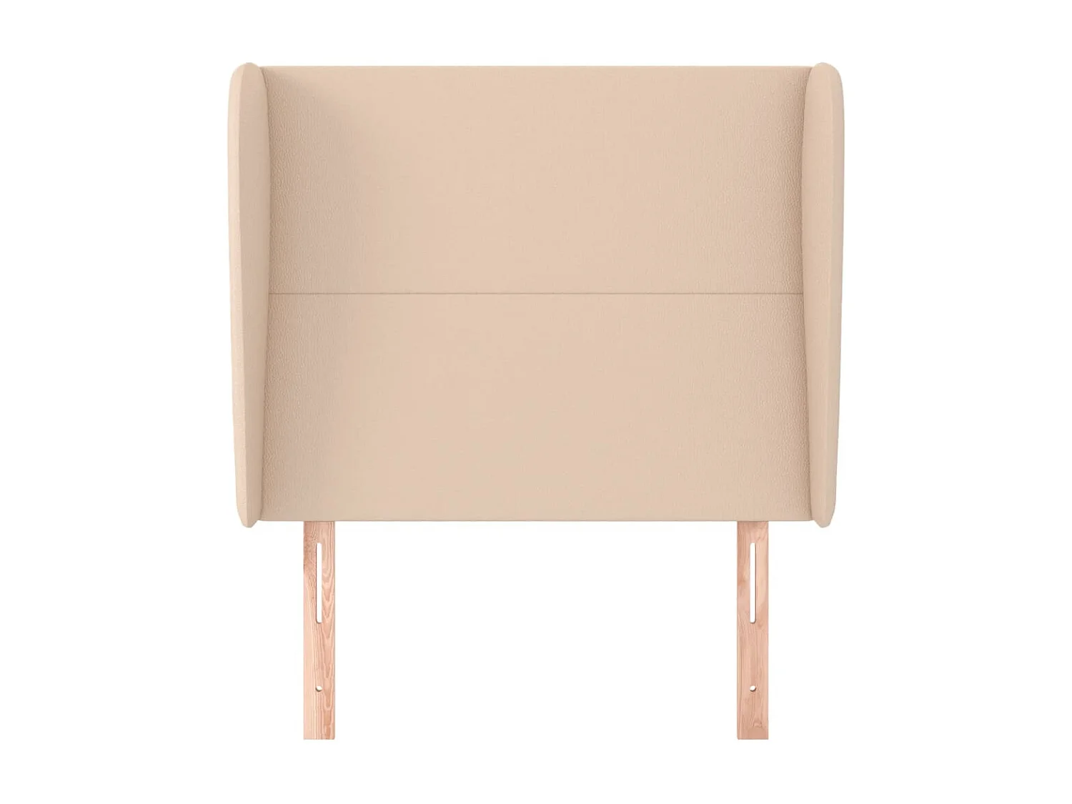 Tête de lit avec oreilles Cappuccino 83x23x118/128cm Similicuir