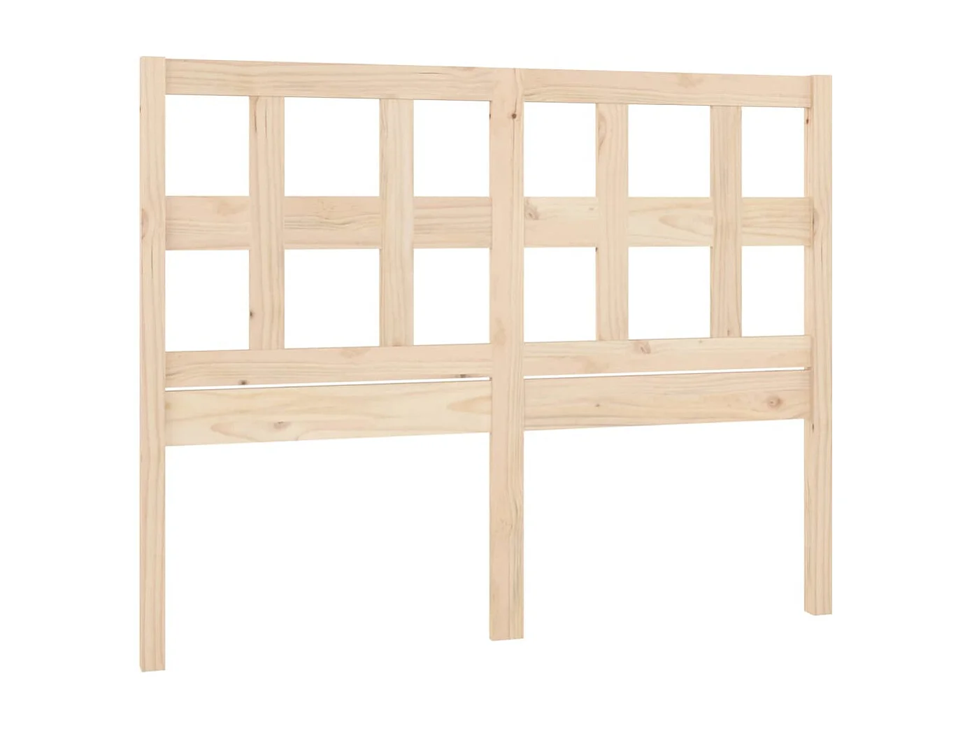 Tête de lit 125,5x4x100 cm Bois massif de pin