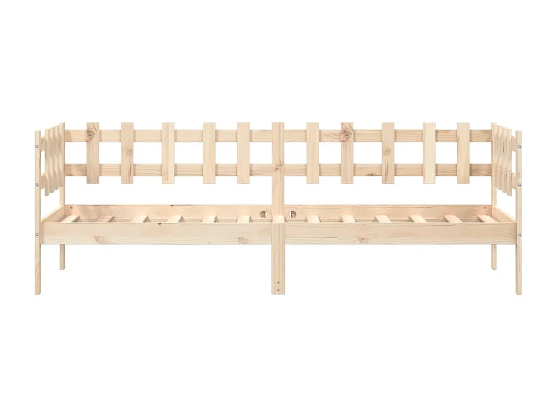 Lit de jour 90x190 cm Bois de pin massif
