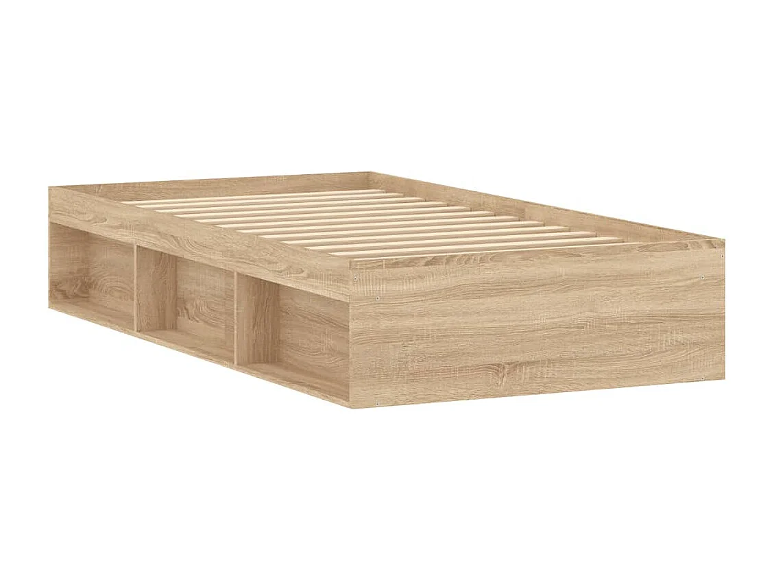 Estrutura de cama 90x200 cm carvalho sonoma