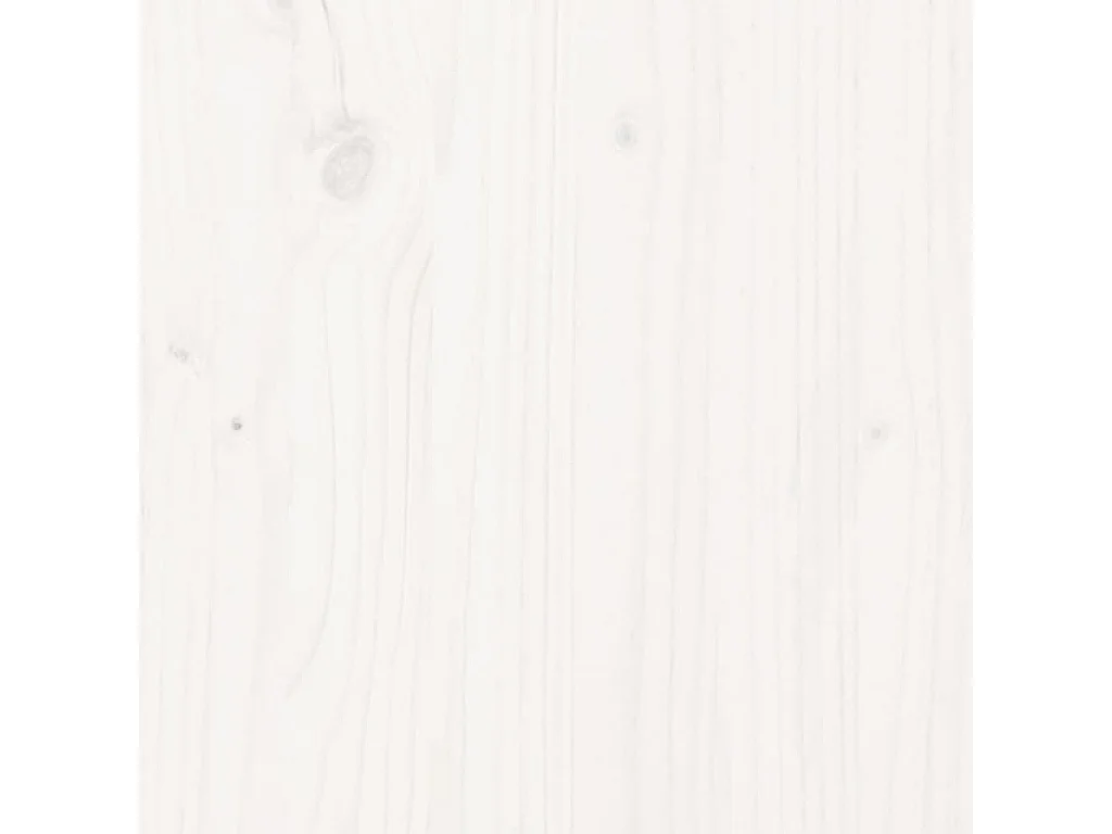 Lit de jour avec lit gigogne blanc 90x190 cm bois de pin massif