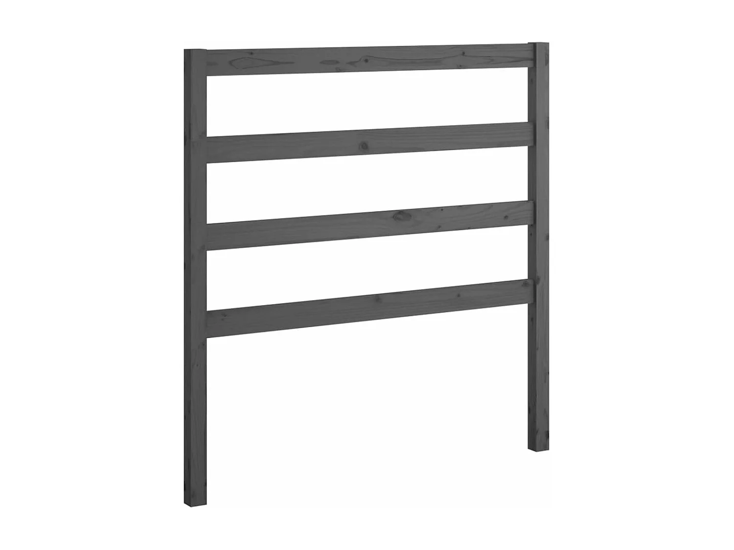 Sofá-cama de puxar 2x(90x200) cm pinho maciço cinza