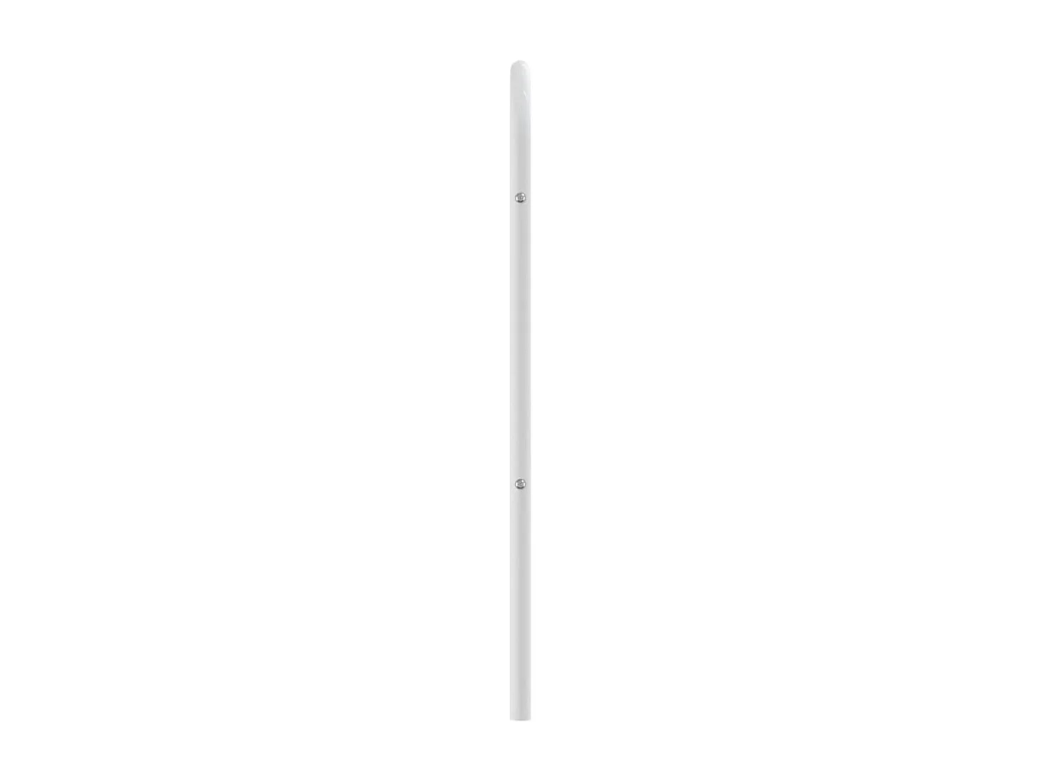 Tête de lit métal blanc 120 cm