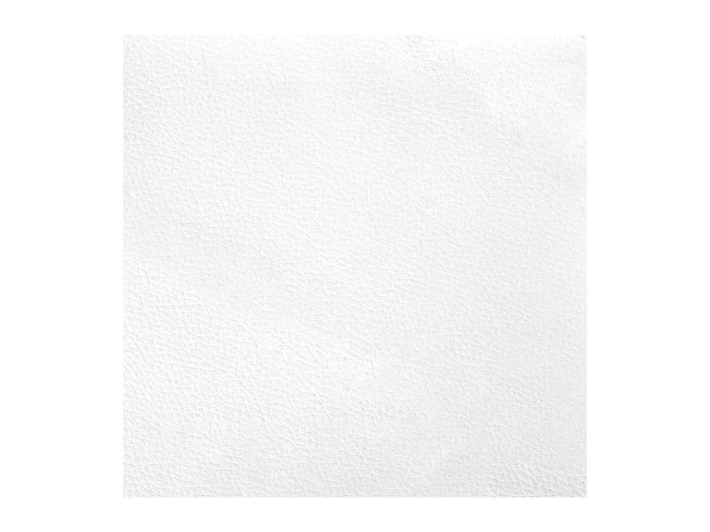Tête de lit coussin blanc 100 cm similicuir