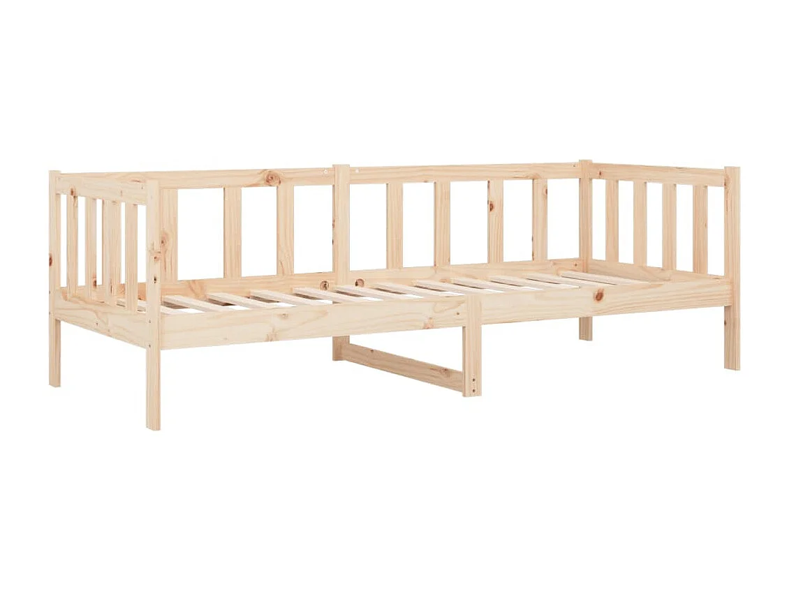 Lit de jour 90x190 cm Bois de pin massif