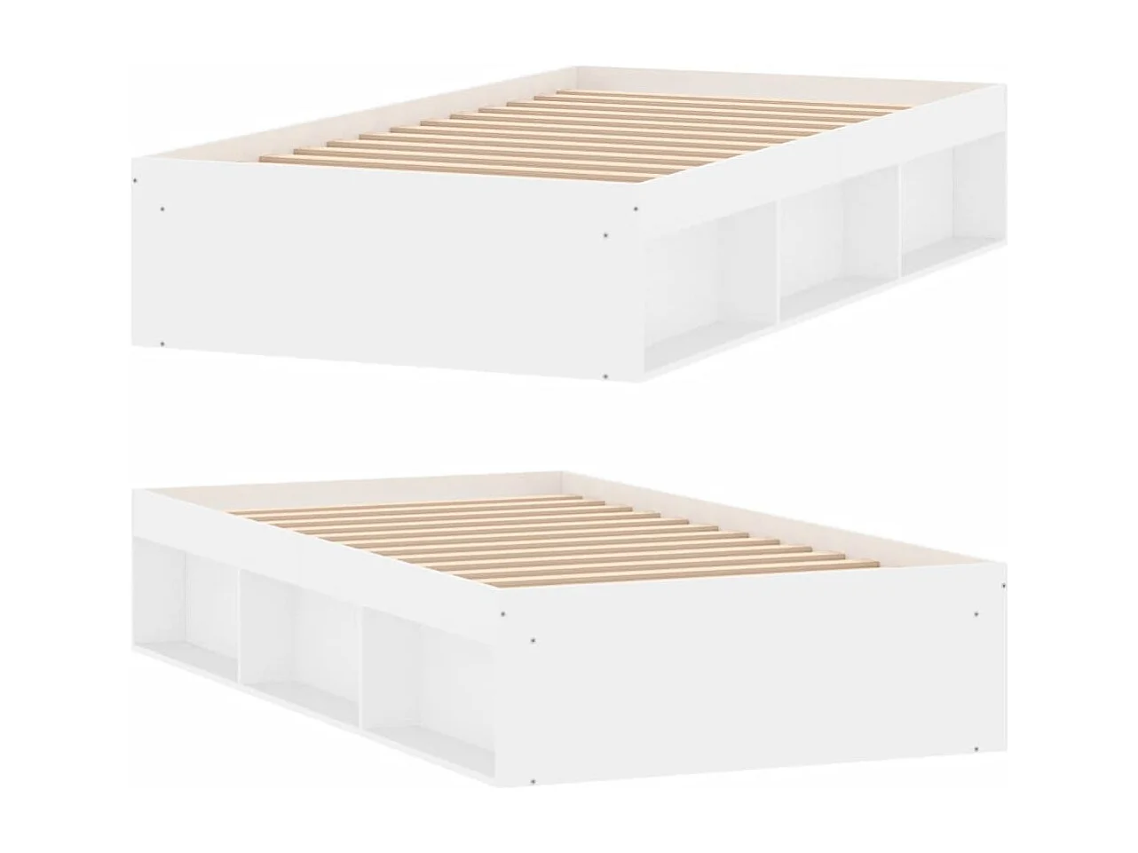 Estrutura de cama 90x190 cm branco