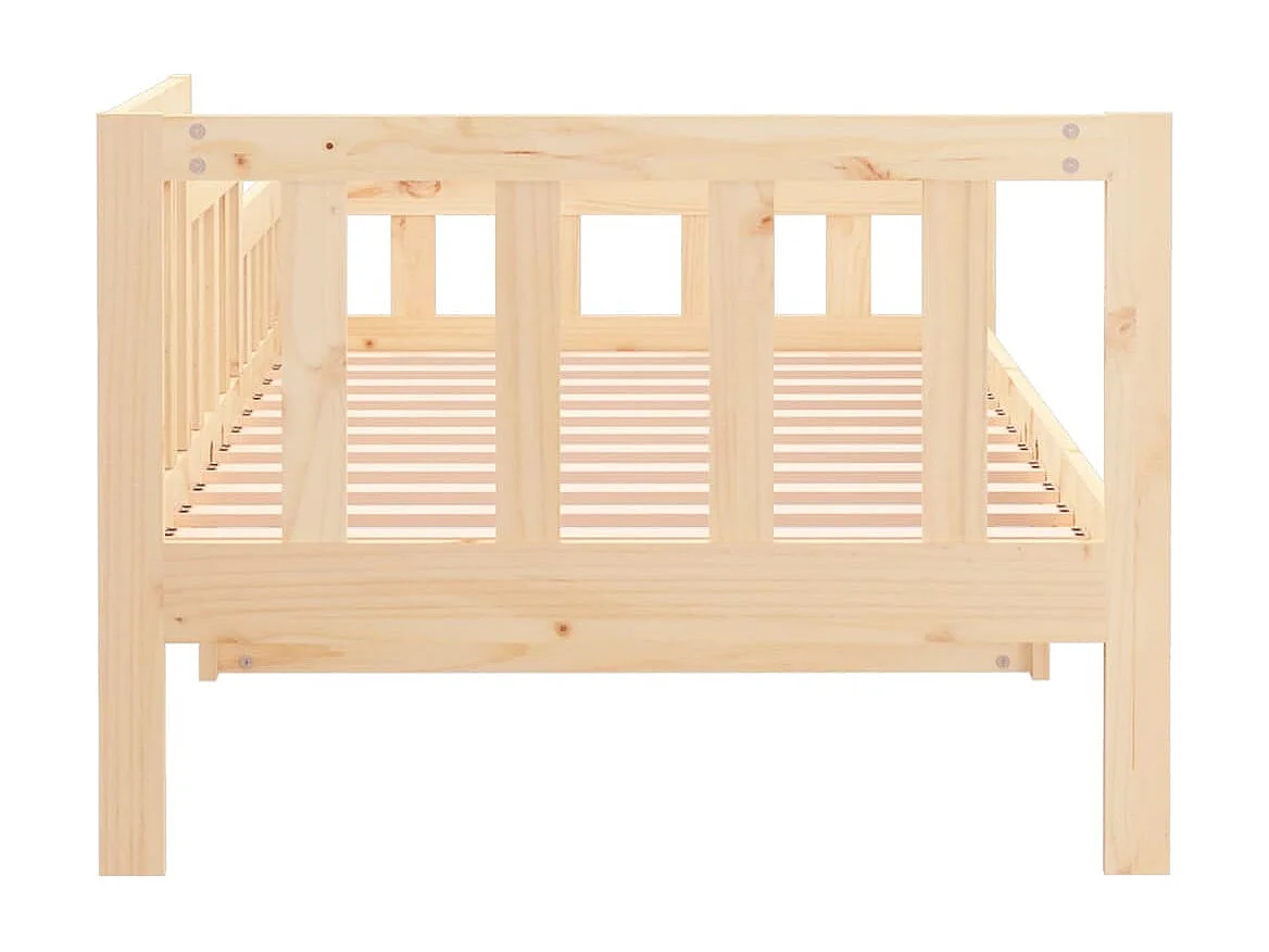 Lit de jour 90x200 cm Bois de pin massif