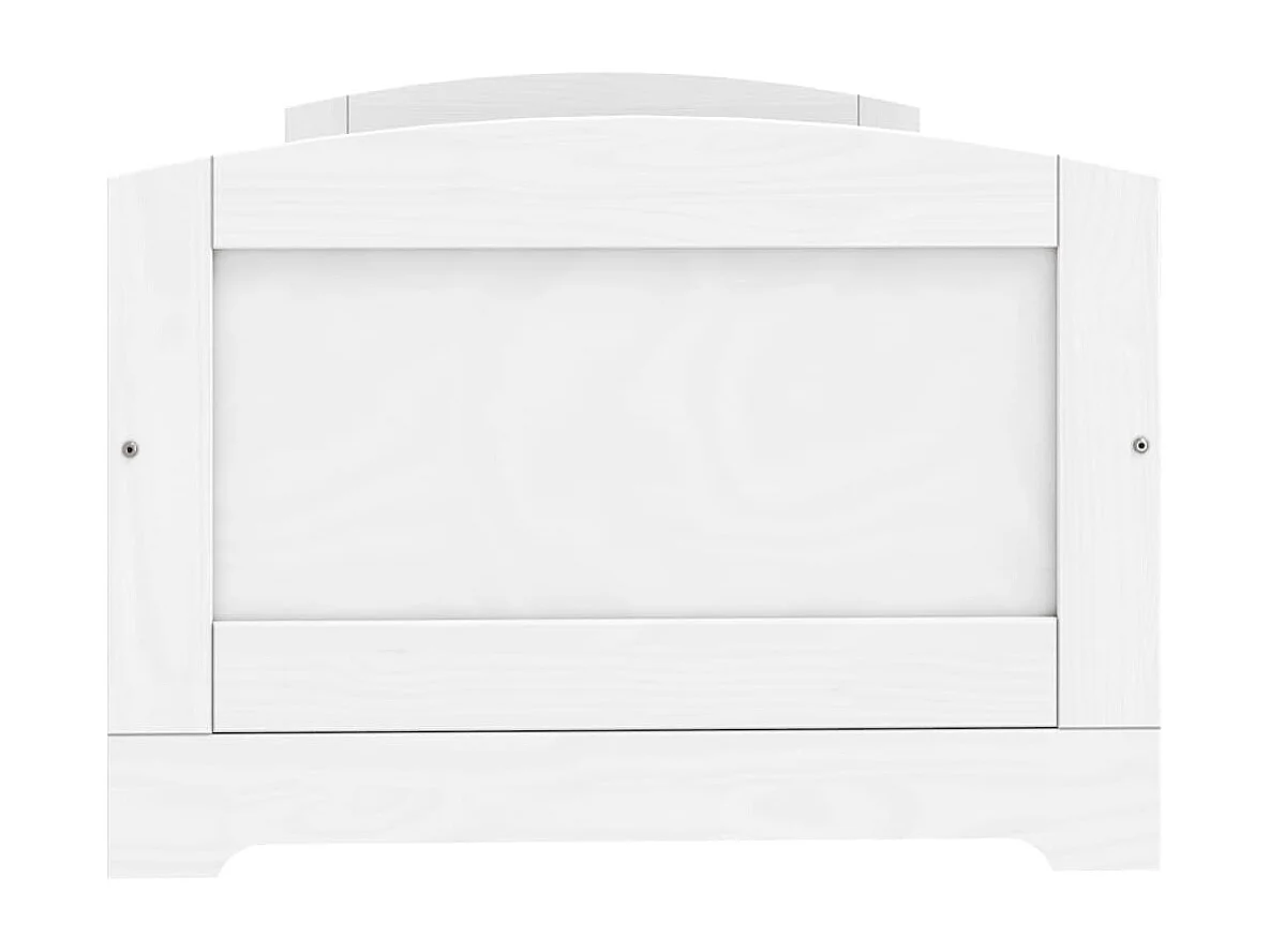 Lit de jour avec 5 tiroirs IRUN blanc 90x200 cm bois pin massif