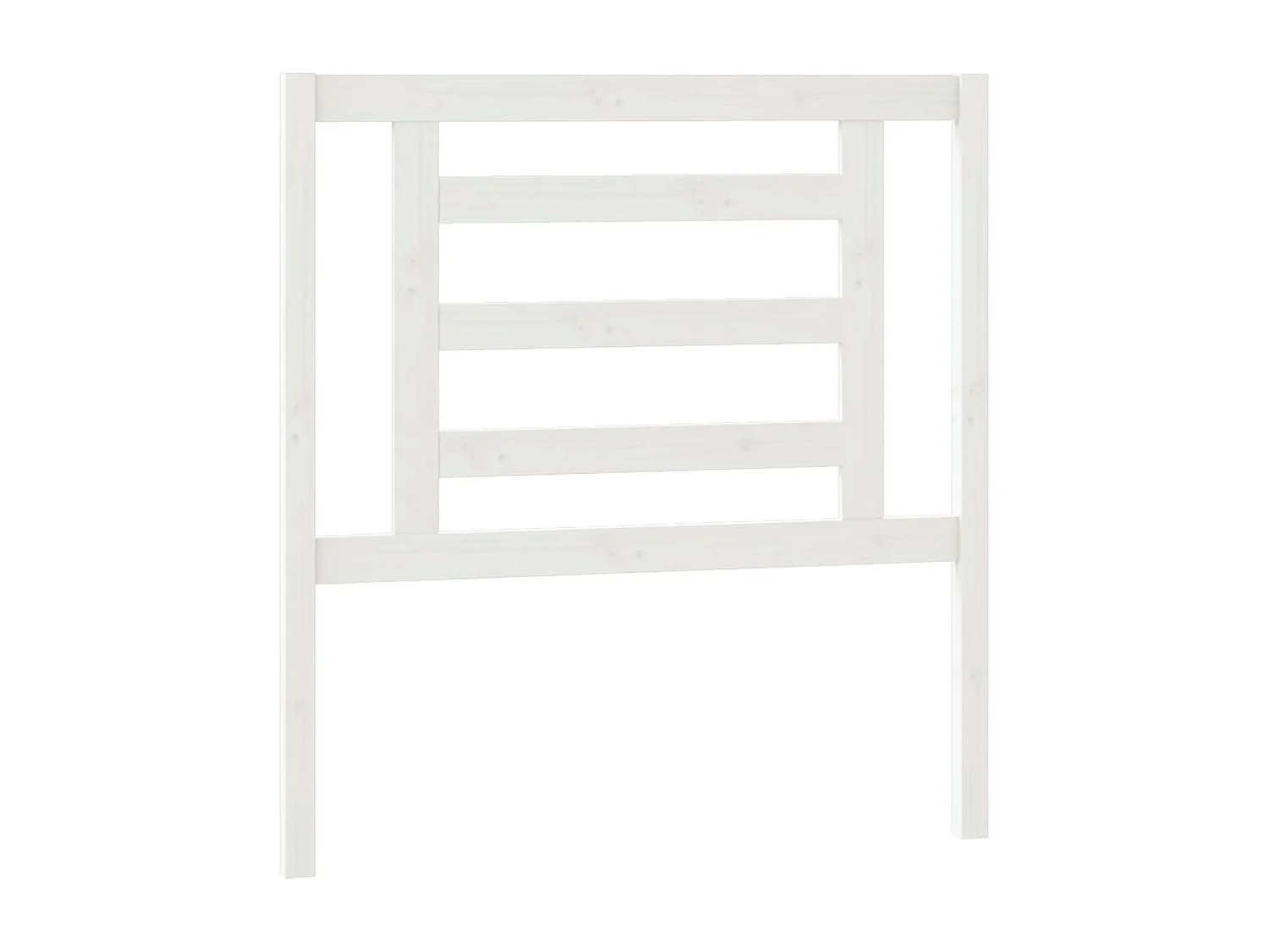 Lit coulissant Blanc 2x(90x190) cm Bois de pin massif