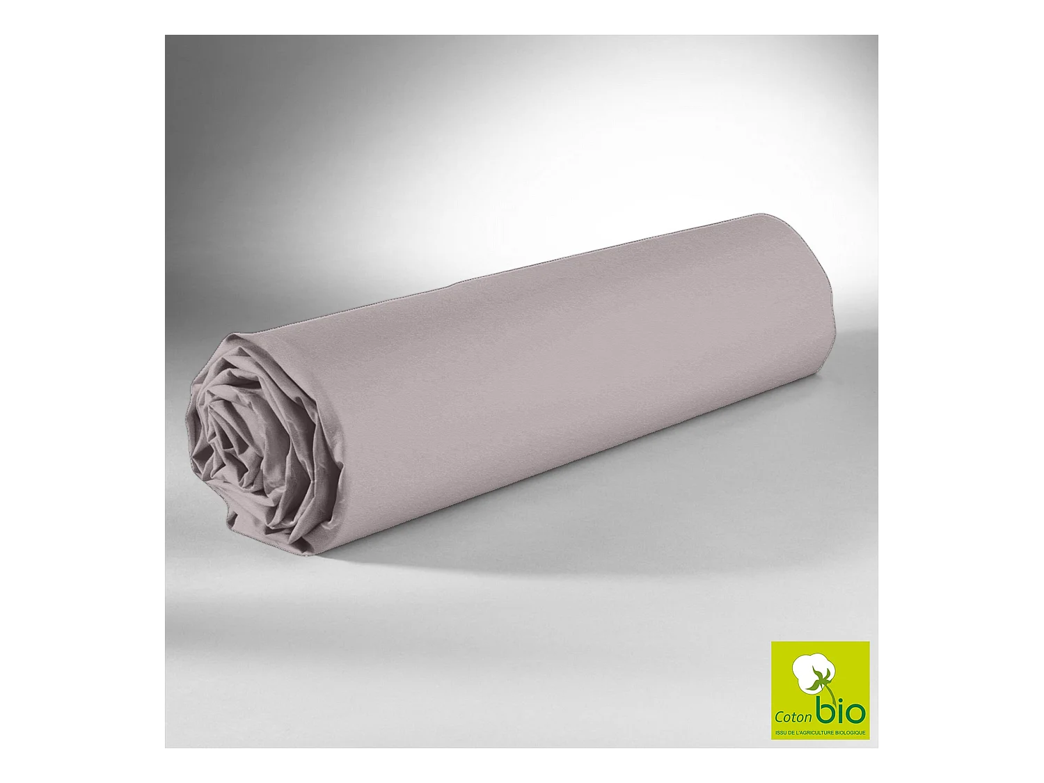 Hoeslaken Biologisch Katoen 57 Draden 160x200 cm Beige - Zacht, Comfortabel, Antiallergisch