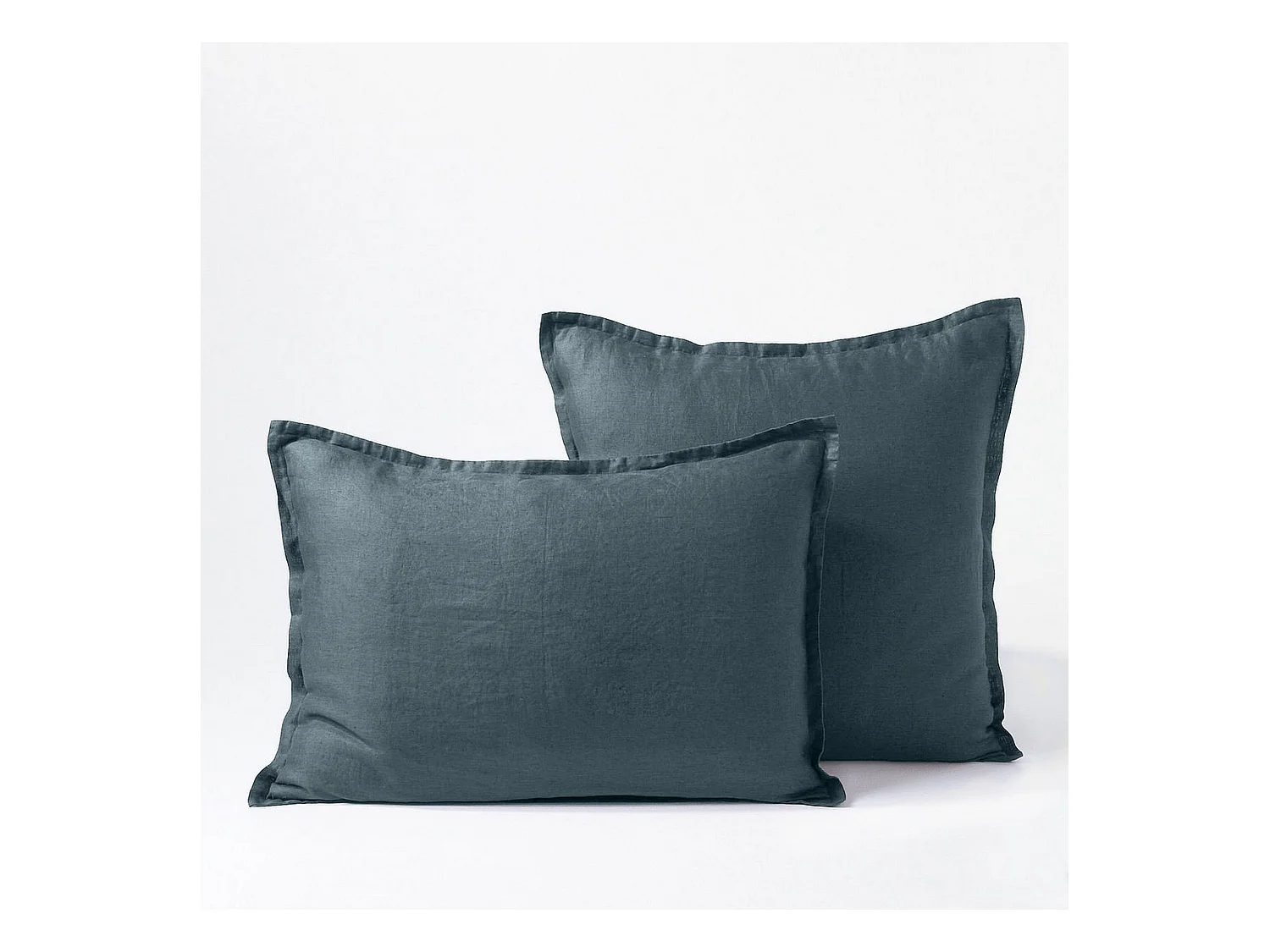 Taie d'oreiller Percale de Coton 80 fils Saule Taille 63 x 63 cm