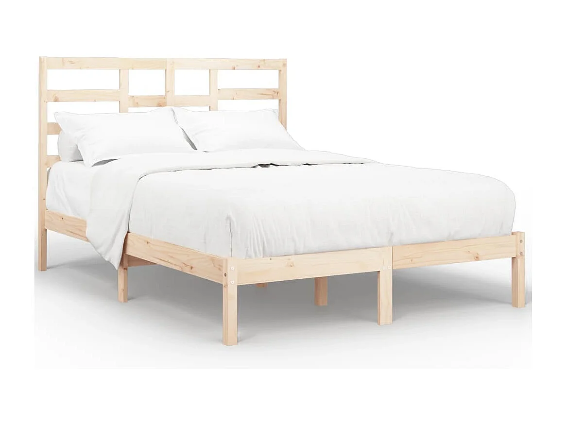 Cadre de lit Bois massif 120x200 cm