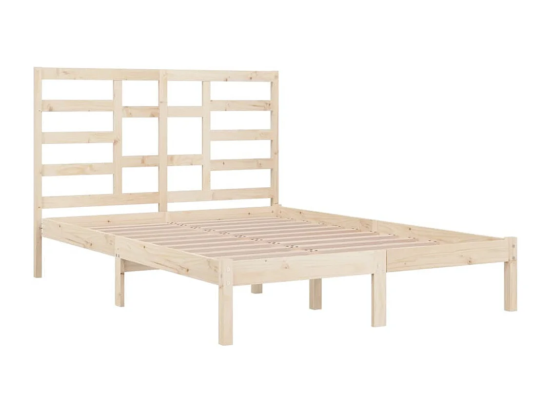 Cadre de lit Bois massif 120x200 cm