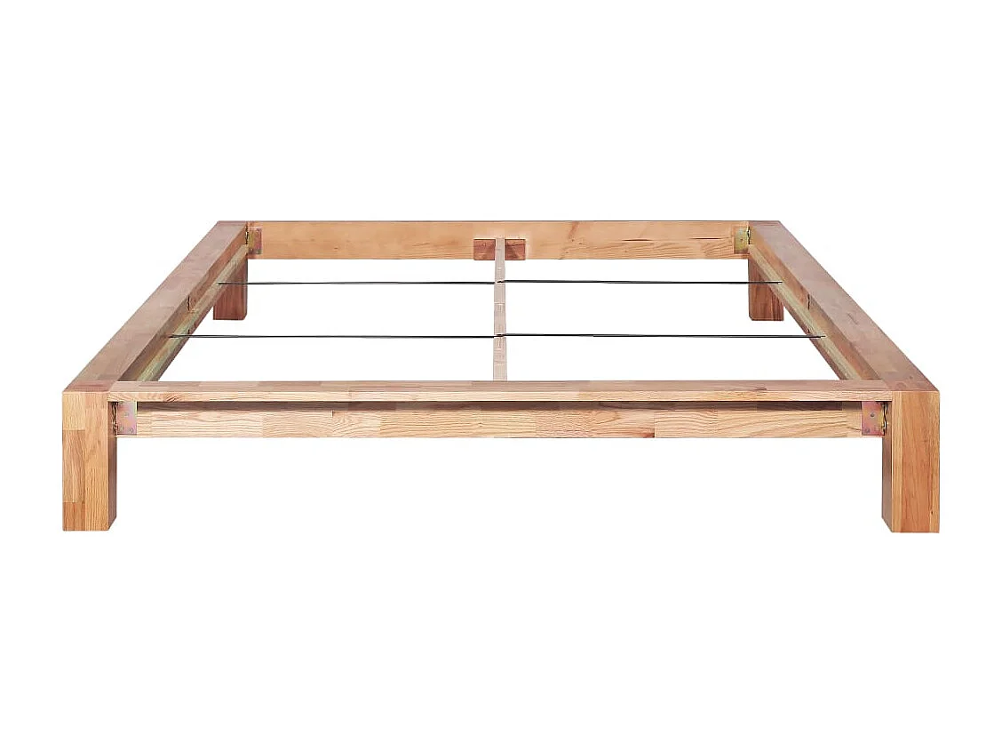 Cadre de lit 160x200 cm Bois de chêne massif