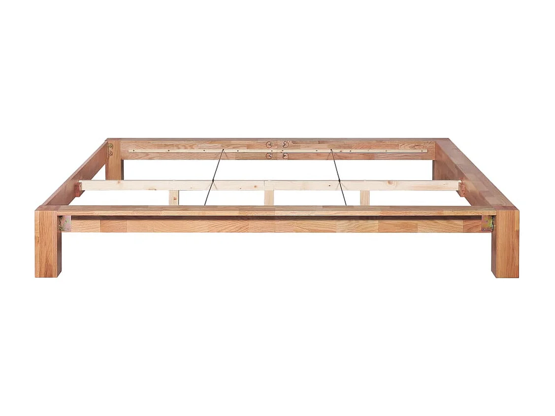 Cadre de lit 160x200 cm Bois de chêne massif