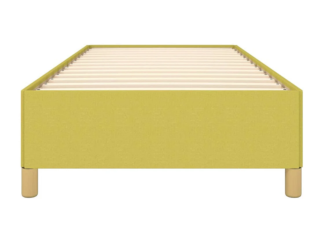 Estrutura de cama 90x200 cm tecido verde