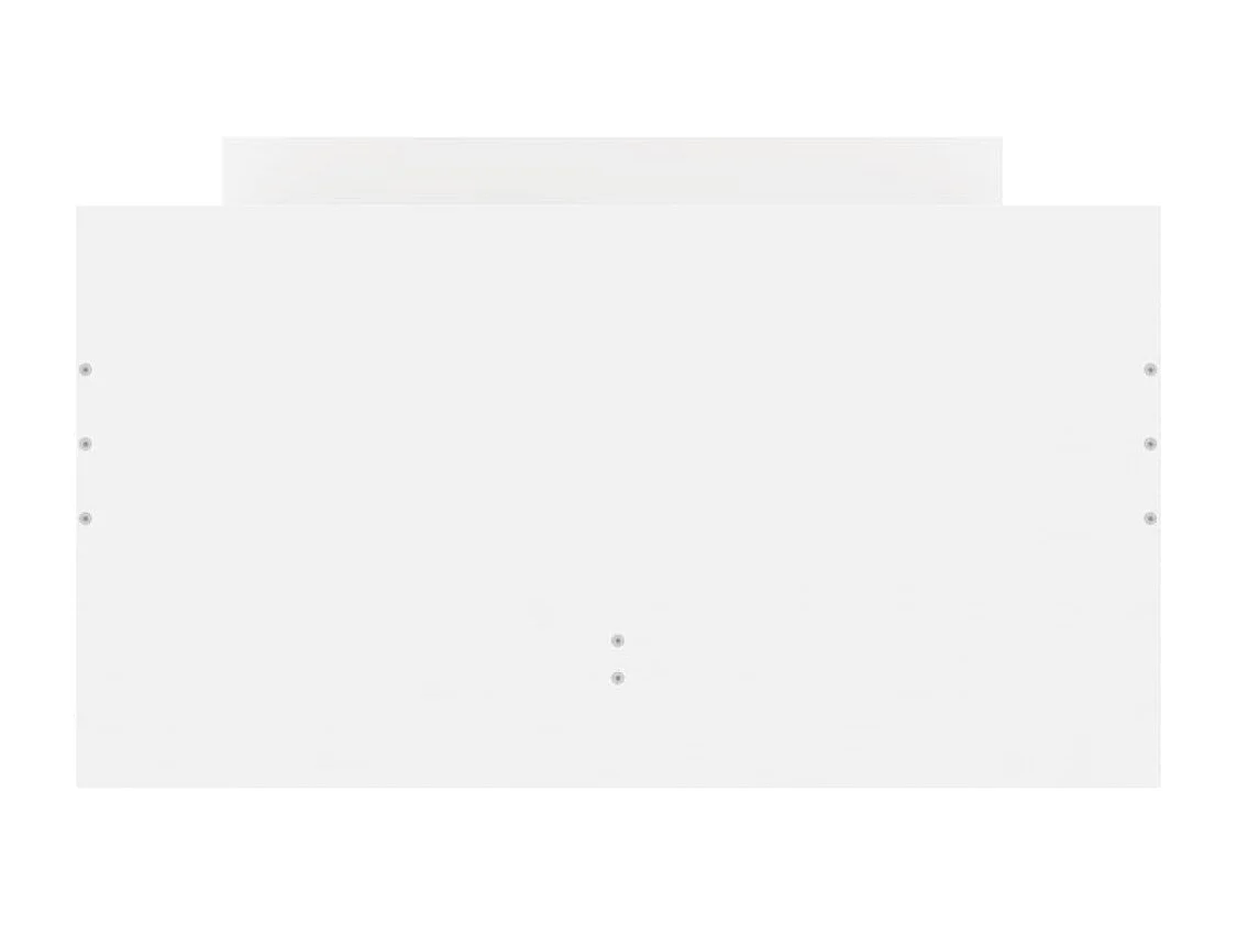 Estrutura de cama com gavetas 90x190 cm branco