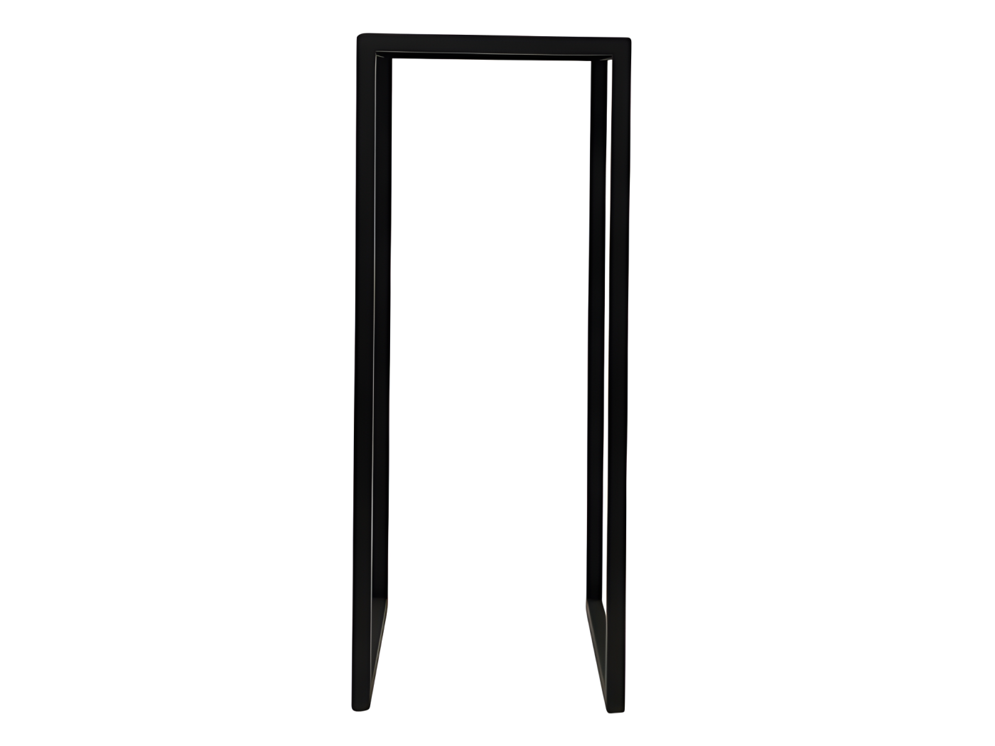 Table D Appoint De Jardin Acier Noir H Cm