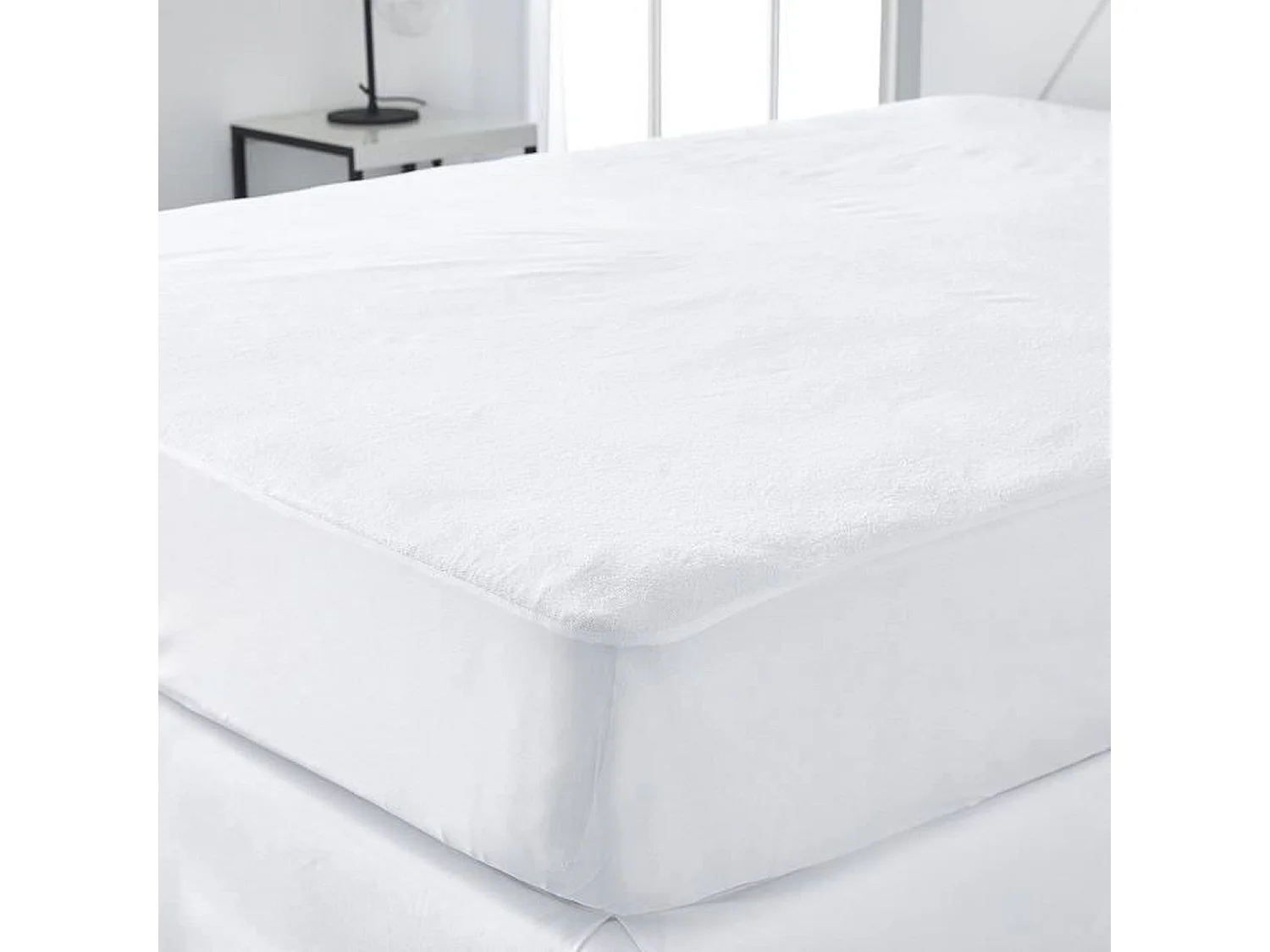 Protège matelas 90x190 +25 cm Coton A Bouillir