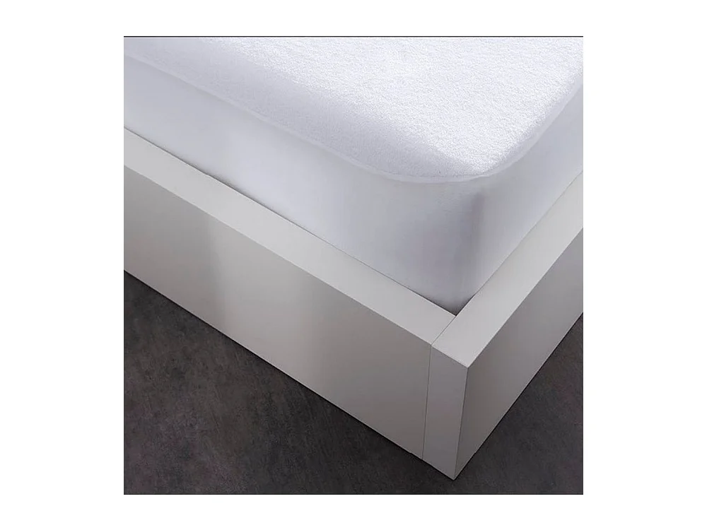 Protège matelas 90x190 +25 cm Coton A Bouillir