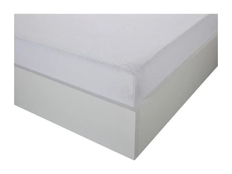 Protège matelas imperméable été/hiver- 140 X 190 cm - Blanc