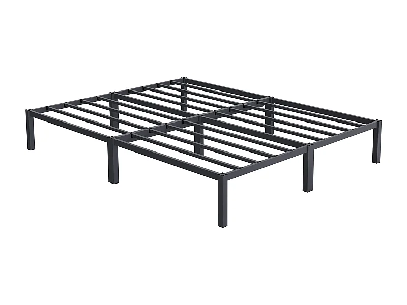 Rete in acciaio a doghe antracite per camera da letto 160 x 200 cm ML-DESIGN