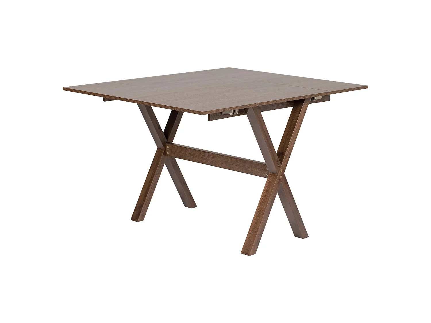 Table de salle à manger extensible parfait pour petits espaces en métal bois 2 à 4 personnes MUNGBEAN