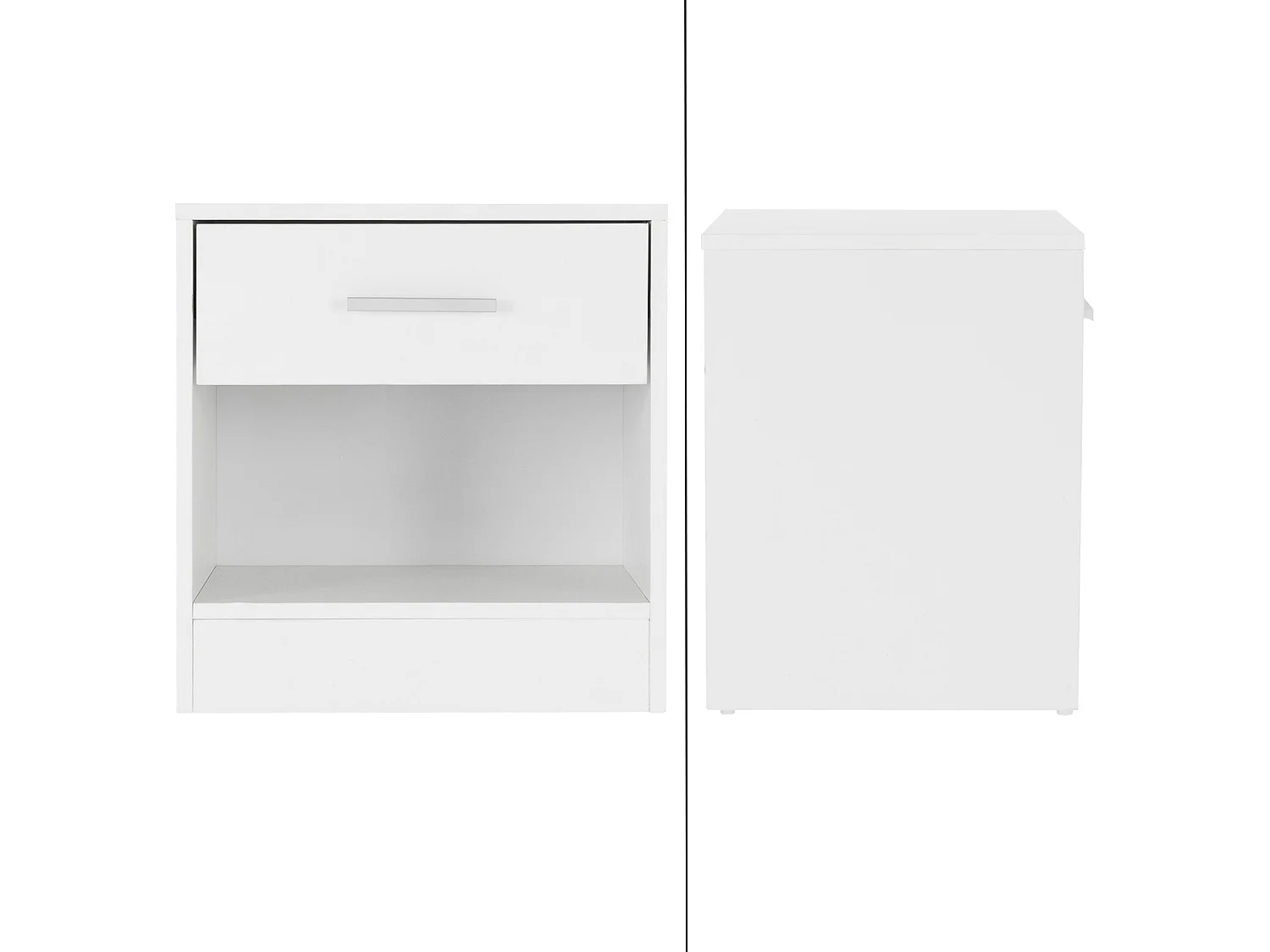 Comodino bianco 1 cassetto ML-DESIGN