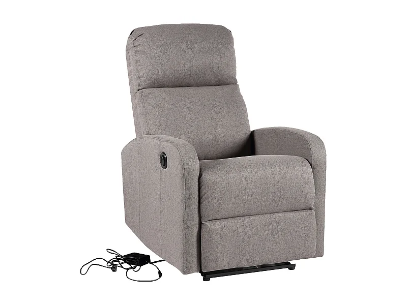 Fauteuil électrique inclinable RELAX gris - HAPPY GARDEN