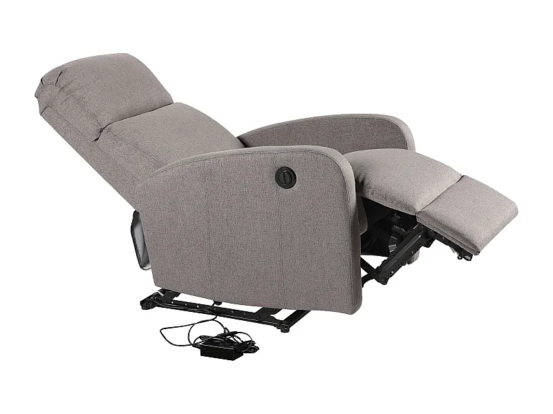 Fauteuil électrique inclinable RELAX gris - HAPPY GARDEN