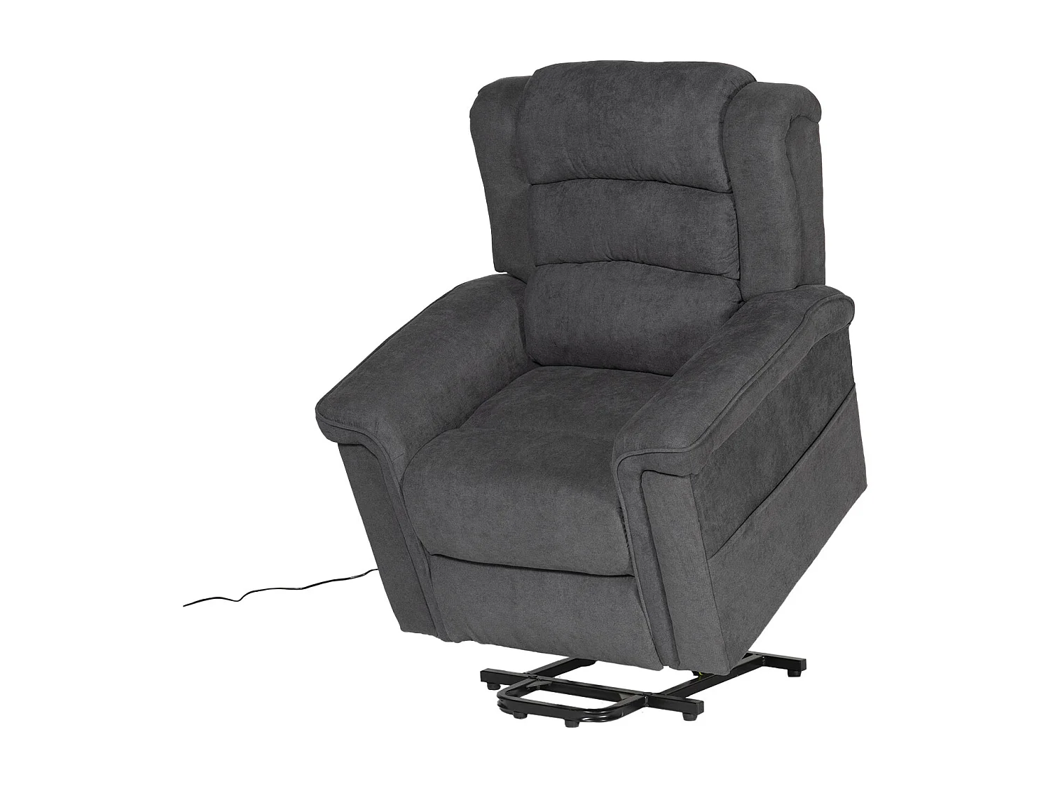 Fauteuil électrique inclinable BERNIE gris - HAPPY GARDEN