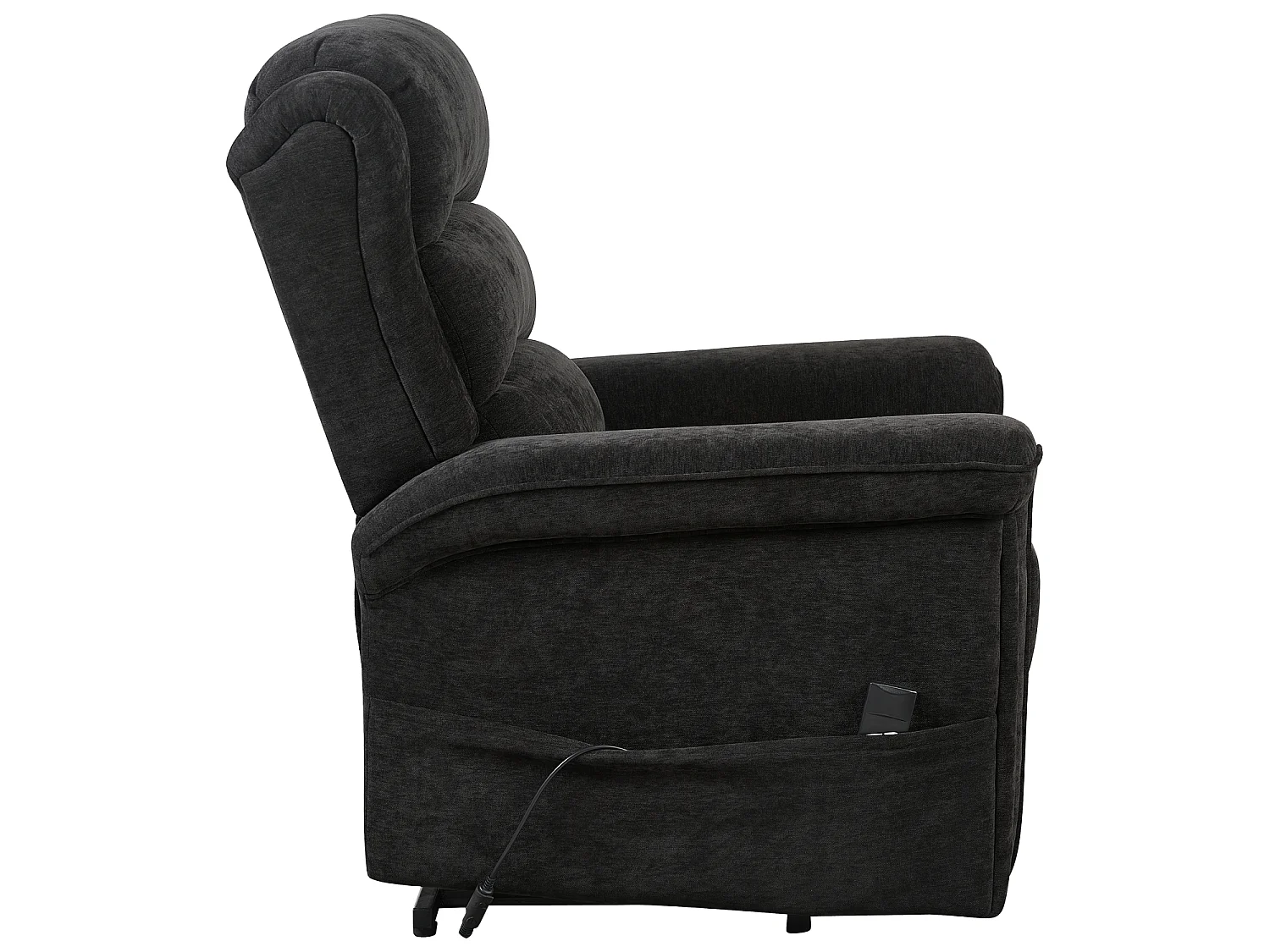 Fauteuil électrique inclinable BERNIE gris - HAPPY GARDEN