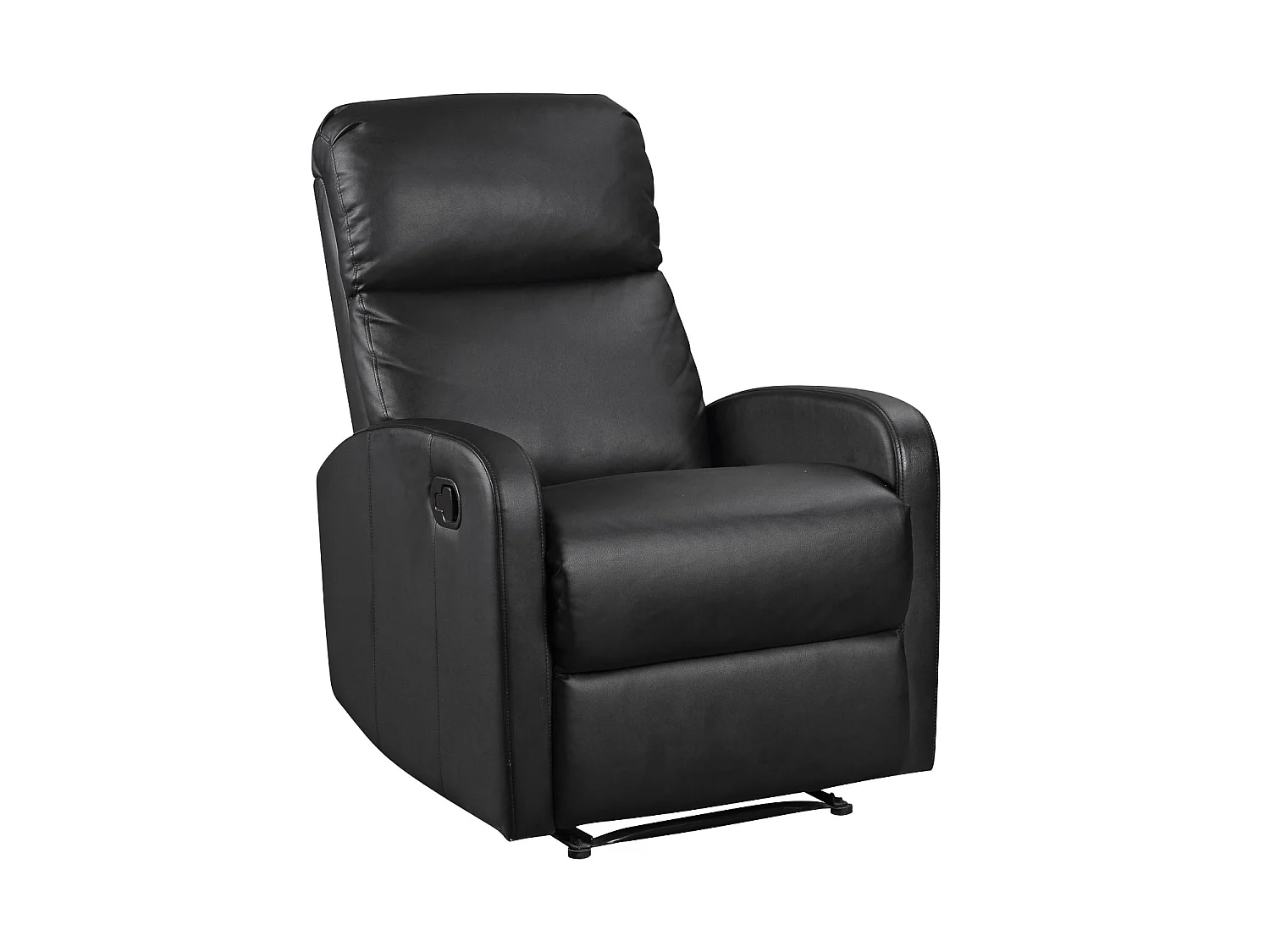 Fauteuil inclinable MAX noir - HAPPY GARDEN