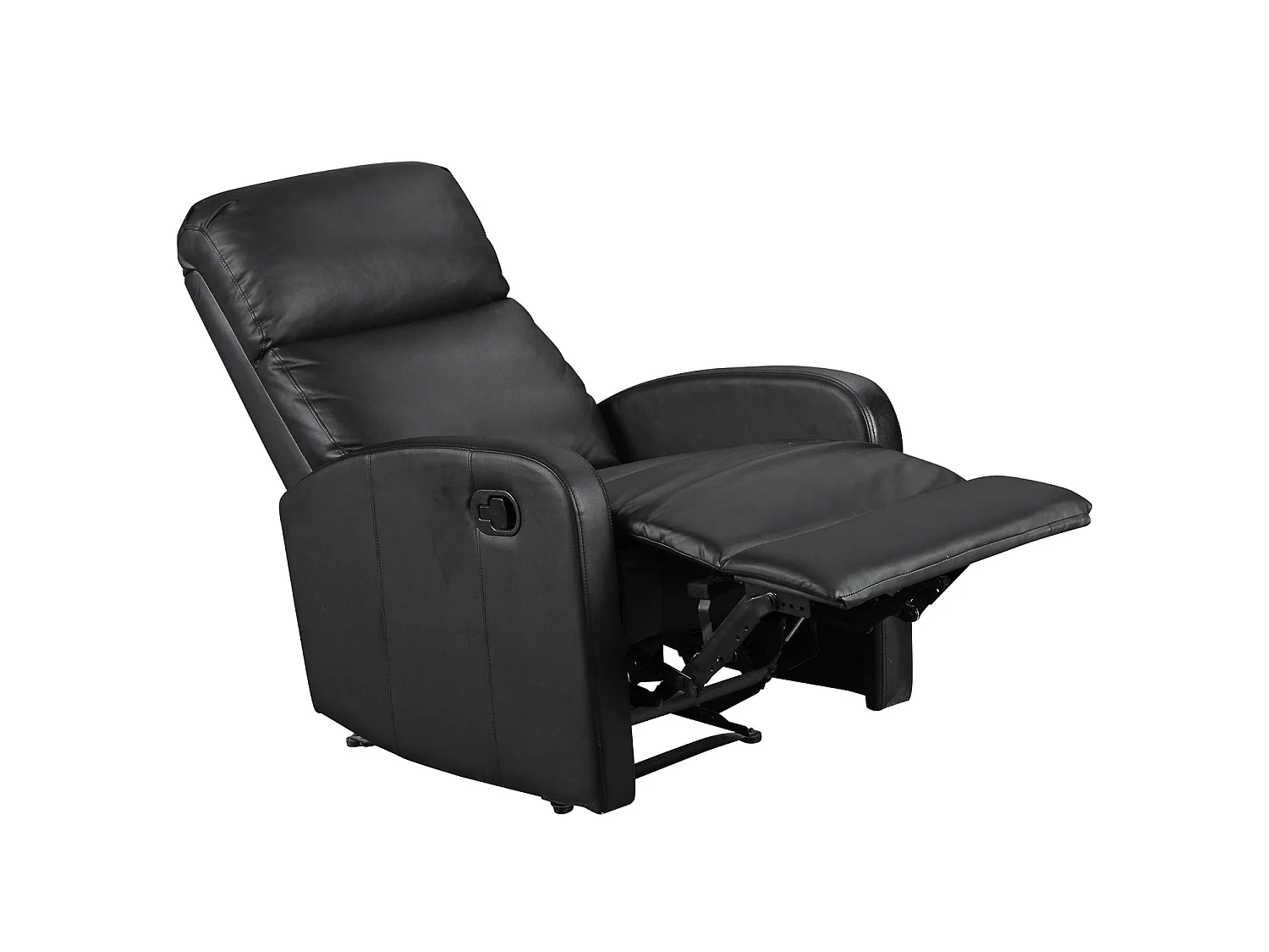 Fauteuil inclinable MAX noir - HAPPY GARDEN