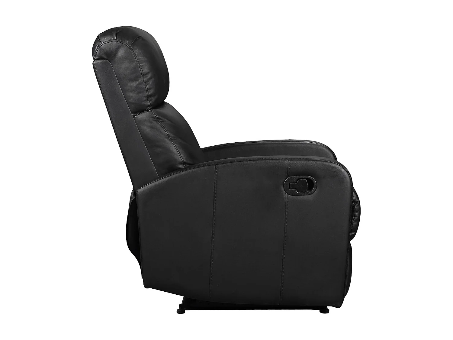 Fauteuil inclinable MAX noir - HAPPY GARDEN