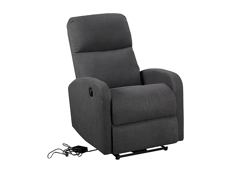 Fauteuil électrique inclinable RELAX gris anthracite - HAPPY GARDEN
