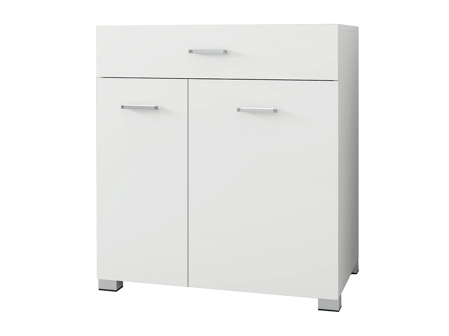 Armario para ropa blanca 75x78,5x45 cm ML-DESIGN