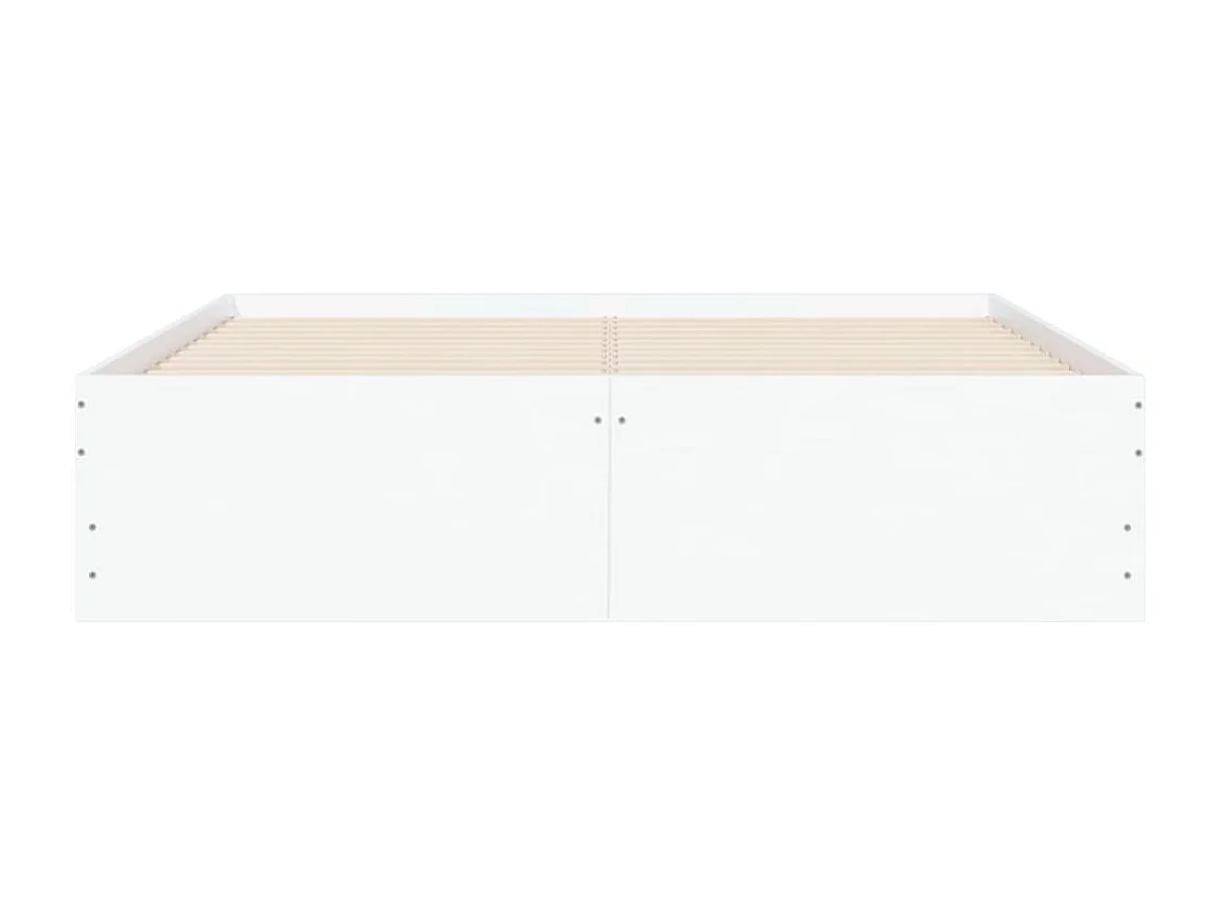 Estrutura de cama c/ gavetas 120x200cm derivados madeira branco