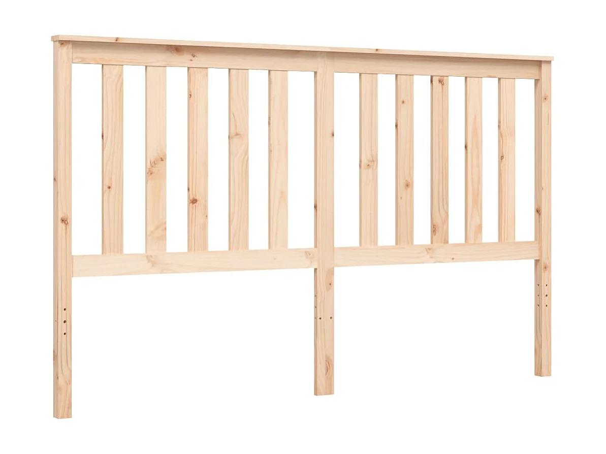 Estrutura de cama King Size com cabeceira madeira maciça