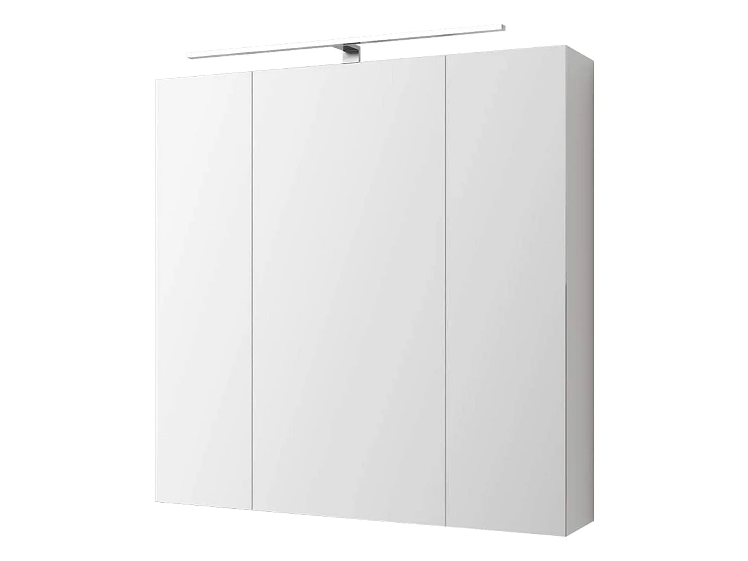Specchio da bagno con LED 72,4x72x15 cm ML-DESIGN