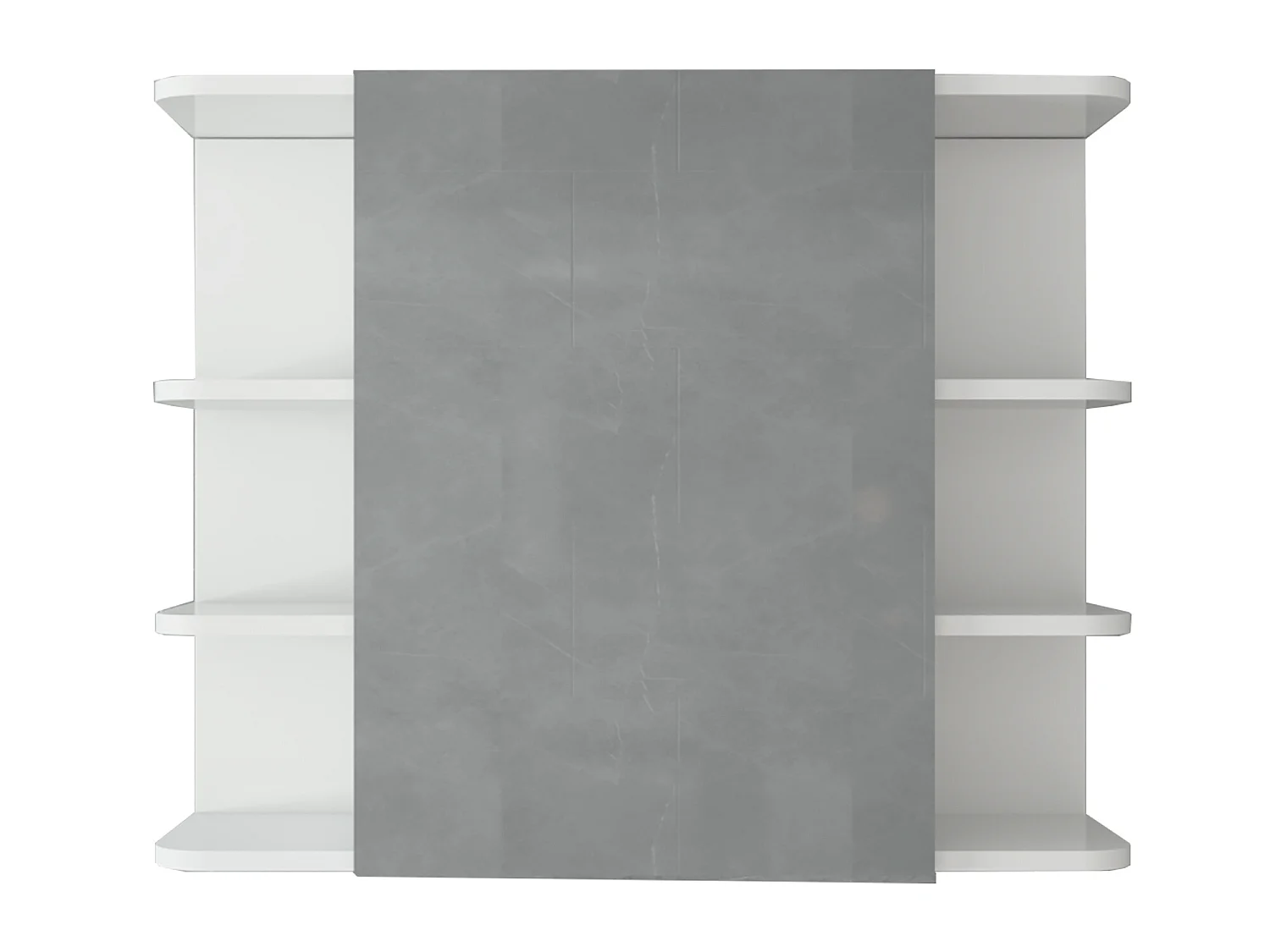 Ensemble de 2 meubles de salle de bain set armoire de lavabo et mirroir ML-DESIGN