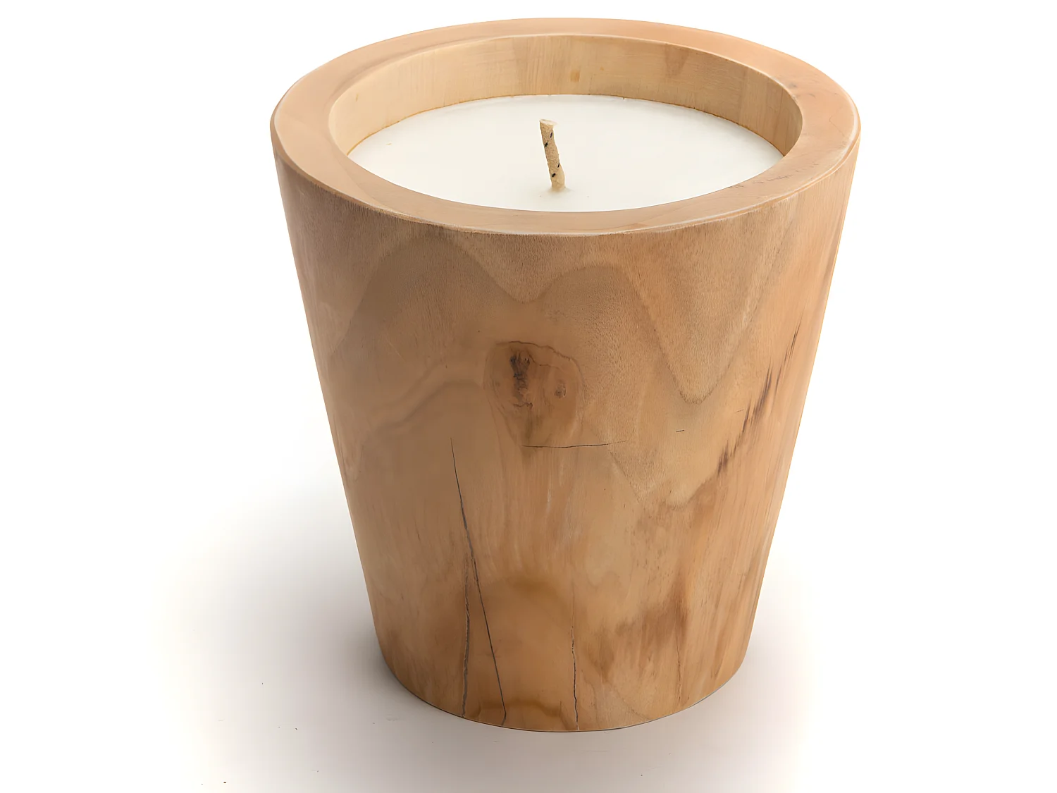 Bougie Teck Nora naturel