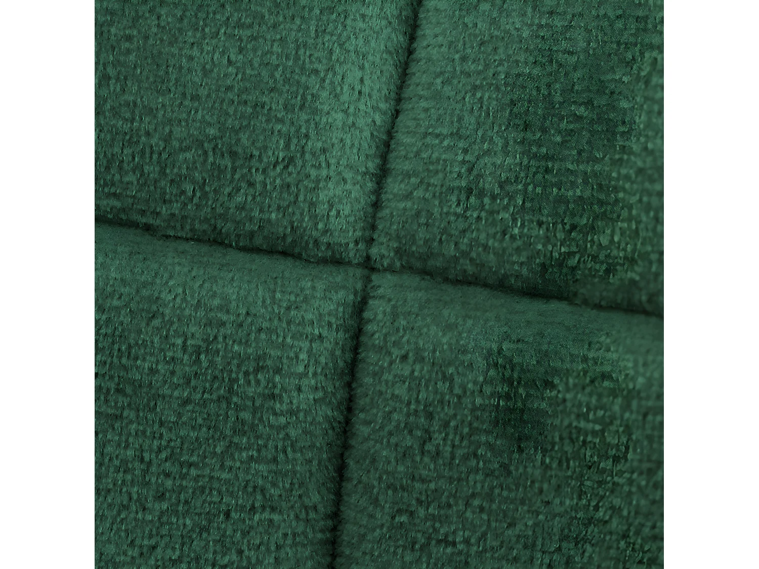 Set di 2 sedie da pranzo in velluto verde scuro design retrò ML-DESIGN