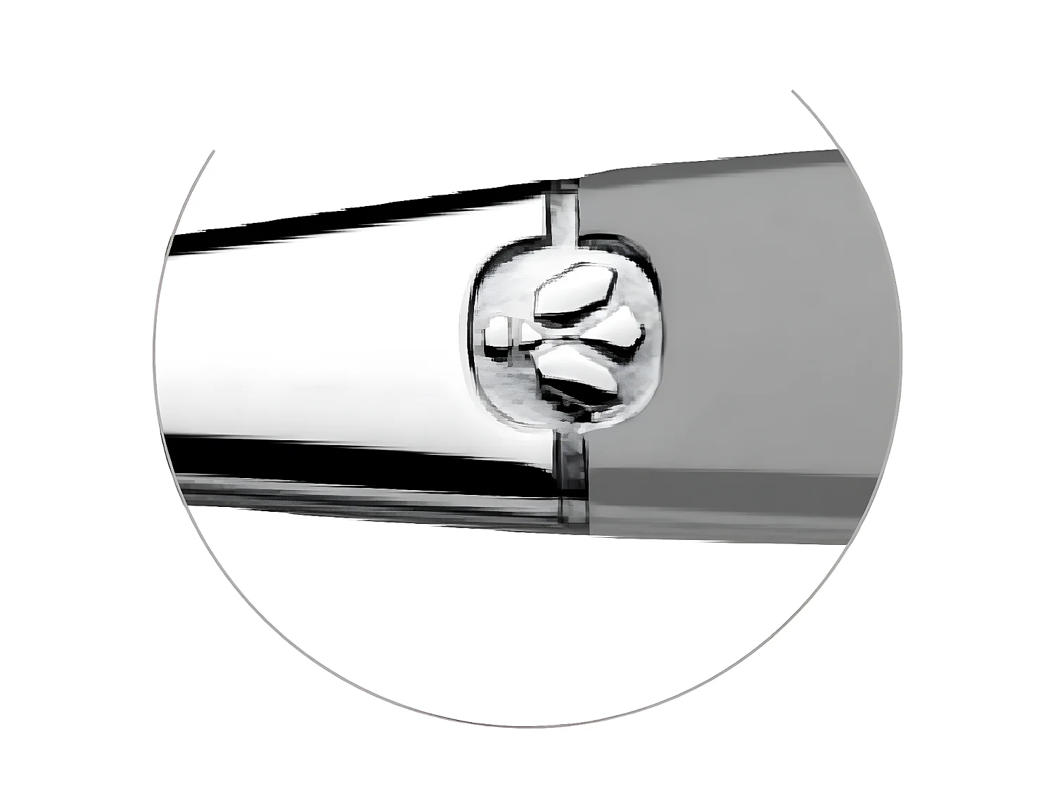 Łopatka do tarty Jet Sablé ze stali nierdzewnej Lou Laguiole - Współczesny design