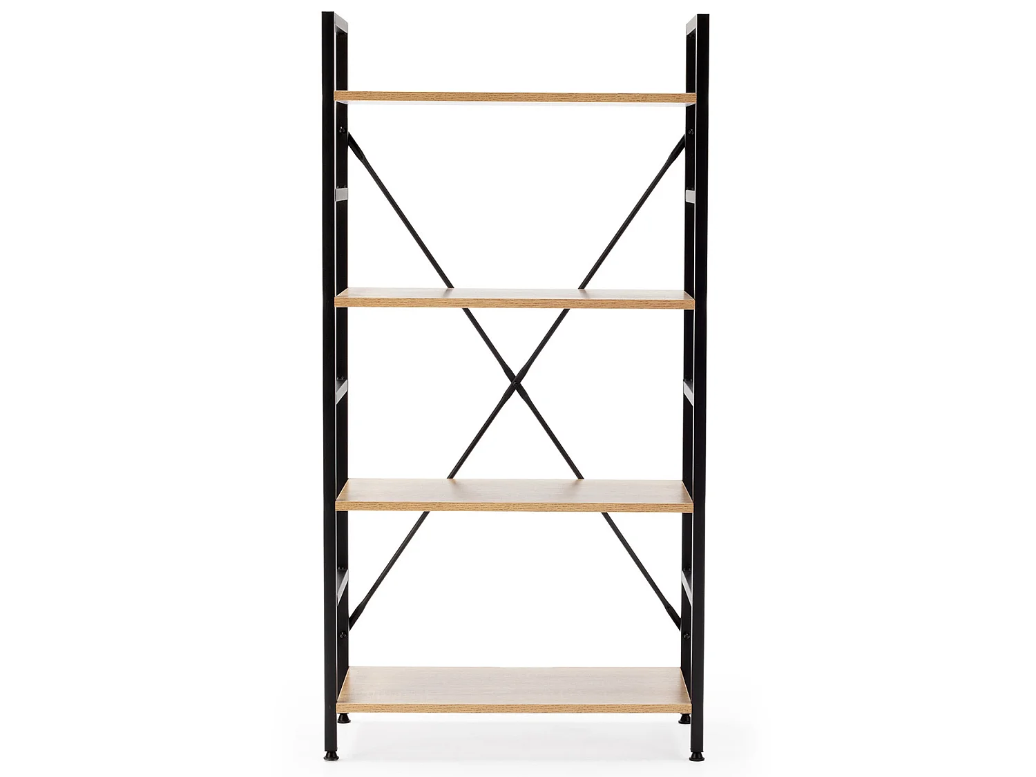 Étagère bibliothèque Virginia bois 4 Étagères, pour salle à manger