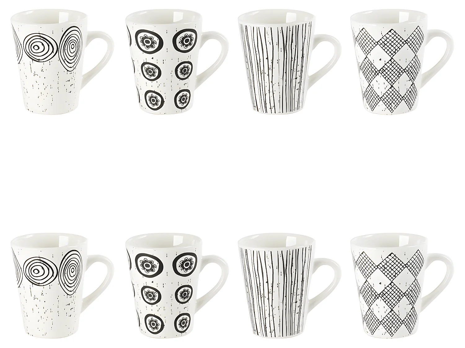 Coffret de 8 tasses Palawan 9 cl