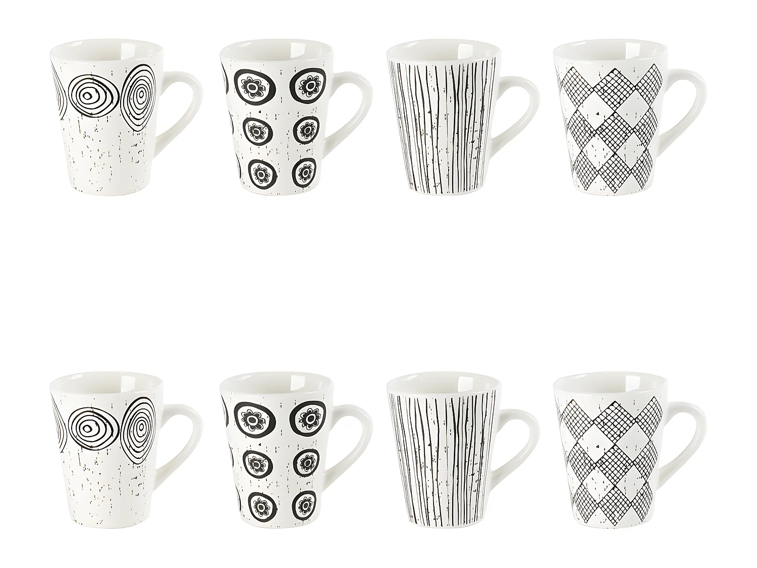 Coffret de 8 tasses Palawan 9 cl